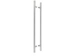 Kotarbau® Ferramenta Per Porte Esterne Maniglia Bifacciale Per Porte D'ingresso In Acciaio Inox A 90 Gradi 1200X1600 Mm
