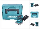 Levigatrice Orbitale A Batteria Makita Dbo 484 Zj 18 V 112 X 102 Mm + Makpac - Senza Batteria, Senza Caricabatteria