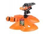 Irrigatore Oscillante Kadax Con Tubo In Alluminio, Fino A 288 M2, Irrigatore Da Giardino In Plastica Abs
