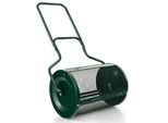 Spandiconcime Costway 75L, Spandiconcime Per Torba Con Impugnatura A U E Cesto A Rete, Spandiconcime Per Giardino, Spandiconcime Per Giardino In Metallo Per Semi Di Fertilizzante Verde