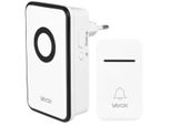 Vayox Campanello Senza Fili VA0241 | 38 Suoni | 130M | Max 85Db | Bianco/Nero