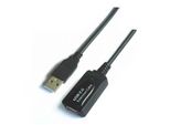 Aisens A101-0019 - Cavo Di Prolunga Usb 2.0 Con Amplificatore (10 M, Chipset Moderno) Nero