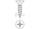 Vite Per Legno Zh 7Mm Pz 4,0 X 35 Zb - PZ2 - Conf. 1000 Pz