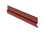 Listello Di Copertura RŠ 100, 2 Bm, Zinco Verniciato, Marrone Ral 8017