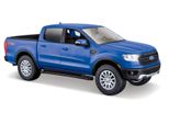 Maisto - 2019 Ford Ranger, Blu Metallizzato, 1:27