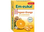 Em Eukal Box Zenzero Arancio Tosse Gocce Oli Essenziali Senza Zucchero 50G