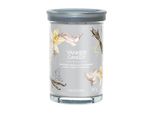 Yankee Candle - Vanilla & Cashmere Signature Tumbler Candle ( KouřOvá Vanilka A KašMíR ) - Vonná SvíčKa 567.0G