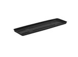 Portavaso Rettangolare In Plastica 60 Cm Antracite