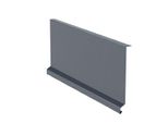 Lastra Perimetrale RŠ 250, 2 M, Stucco Prefalz, Antracite P.10 Ral 7016