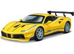 Bburago Ferrari 488 Challenge (Giallo, Scala 1:24)