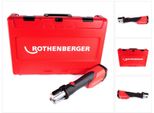 Rothenberger Romax 4000 Pressatrice Elettroidraulica A Batteria 18V In Valigetta - Senza Batteria, Senza Caricabatterie