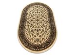 Tappeto Royal Adr Ovale Disegno 1745 Caramello Beige 200X290 Cm