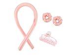 Inf Kit Arricciacapelli - Arriccia I Tuoi Capelli Senza Calore Rosa