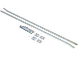Kotarbau® Serratura Da Garage Zincata Bianca Per Porte Basculanti 250 Cm