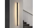 Zmh Led Wall Light Lampada Da Parete Interna Nero Bianco Caldo 100CM 34W Moderno Corridoio Up Down Illuminazione A Parete Per Corridoio Soggiorno Letto Scala Camera Dei Bambini