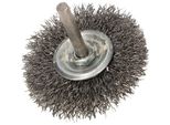 Spazzola A Disco Kotarbau® 60 Mm Con Gambo Rotondo In Filo D'acciaio Aggraffato Per Trapani