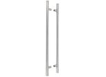 Kotarbau® Ferramenta Per Porte Esterne Maniglia Bifacciale Per Porte D'ingresso In Acciaio Inox A 90 Gradi 1000X1200 Mm