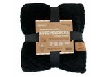 Lancio Jacquard " Lancio Accogliente 150X200Cm "" Lancio Accogliente Lucido "" Coperta Per Il Divano "" Copriletto Caldo E Morbido [Nero]"