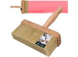 Kotarbau® Pennello Per Pittori Manico In Legno 170 Mm 1 Pz. Pennello Piatto Macchia Smalto Colori Pennello Per Pittori Vernice Vernice Acrilica Setole Resistenti Allo Strappo Lavabile