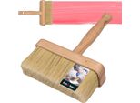Kotarbau® Pennello Per Pittori Manico In Legno 150 Mm 1 Pz. Pennello Piatto Macchia Smalto Colori Pennello Da Pittore Vernice Lacca Colori Acrilici Setole Resistenti Allo Strappo Lavabile