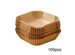 Inf Carta Usa E Getta Air Fryer Per Friggitrice 16 Cm 100 Pz Naturale