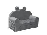Divano Per Bambini, Divano Letto, Divano, Poltrona Per Bambini, Poltrona, Divano, Divano Per Bambini, Camera Per Bambini, Pieghevole, Mobili In Schiuma, 71X35/91X48 Cm, Antracite