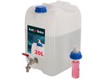 Kotarbau® Tanica D'acqua Con Rubinetto Serbatoio D'acqua Da 20 L Con Dispenser Di Sapone Serbatoio D'acqua Bianca Con Dispenser A Pompa Tanica D'acqua Potabile Tanica Di Plastica Contenitore D'acqua Campeggio Cantiere