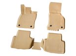 Tappetini In Gomma 3D Per Skoda Octavia Iii | Tipo 5E | Dal 2012> | Beige Con Bordo