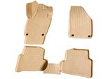 Tappetini In Gomma 3D Per Skoda Fabia | Tipo Nj | Anno Dal 2014> | Beige Con Bordo