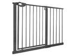 Sessamen-Lp Cancelletto Di Sicurezza Per Scale Cancelletto Di Sicurezza Per Porte Cancelletto Per Scale Senza Foratura Cancelletto Per Porte Cancelletto Di Sicurezza Per Bambini 105-115 Cm Si Chiude Automaticamente Cancelletto In Metallo Per La Sicurezza Dei Bambini, Nero