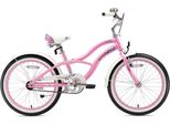 Jugendfahrrad BIKESTAR Cruiser Gr. 29, rosa (pink), Fahrräder, Kinder, 29cm, 20 Zoll (50,80cm), für Damen