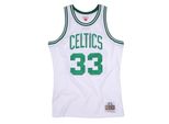 Mitchell & Ness Magliette Nba Boston Celtics Larry Bird Swingman Jersey, SMJYGS18141BCEWHIT85LBI, Taglia: 193