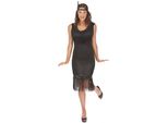 Costume Da Ballerina Anni '20 Nero - Xl