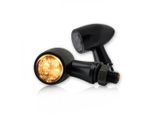 Set Di Indicatori Di Direzione Universali Per Moto Smd Jack Anello Di Rifinitura Nero Alluminio Colorato M8 Omologazione E