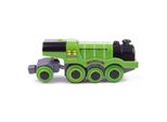 Bigjigs Rail Locomotiva Elettrica Flying Scotsman Verde