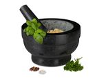 Relaxdays 10029952_0 Relaxdays MöRser Schwarz 1,0 L