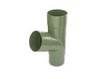 Bryza Ramo Di Pluviale In Plastica Ø 63 Mm, Verde Ral 6020