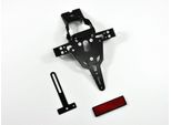 Porta Targa Zieger Pro Compatibile Con Kawasaki ZX-10R Bj 2008-10 | ZX-6R Bj 2009-12 Svizzera