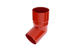 Bryza 67° Gomito In Plastica Ø 63 Mm, Rosso Ral 3011