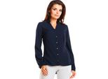 Infinite You Camicia Formale Da Donna Belades M176 Blu Scuro S