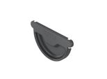 Grondaia Frontale Bryza Zincata Ø 125 Mm, Antracite Ral 7021
