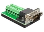 Delock Adapter Terminalblock 16Pin -> Vga 15Pin Stecker