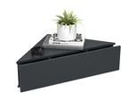Comodino Usal Antracite A. 15 X L. 60 X P. 43 Cm