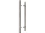 Kotarbau® Ferramenta Per Porte Esterne Maniglia Bifacciale Per Porta D'ingresso In Acciaio Inox Inox 90 Gradi 1000X1200 Mm