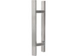 Kotarbau® Ferramenta Per Porte Esterne Maniglia Bifacciale Per Porte D'ingresso In Acciaio Inox Inox 45 Gradi 300X500Mm
