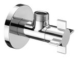 Schell Design-Eckventil 4WING Regulierbar, Ohne Verschr., 1/2", Chrom, 053990699 053990699