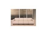 Modular 4-Sitzer Sofa Couch Moncalieri ~ Creme