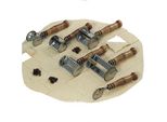 Manico 4X4Cm In Acciaio Inox+Manico In Legno
