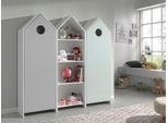 Jugendzimmer-Set VIPACK Casami, grün (weiß, mint, grau), Schlafzimmermöbel-Sets