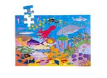 Bigjigs Toys Puzzle Da Pavimento Mondo Sommerso 48 Pezzi